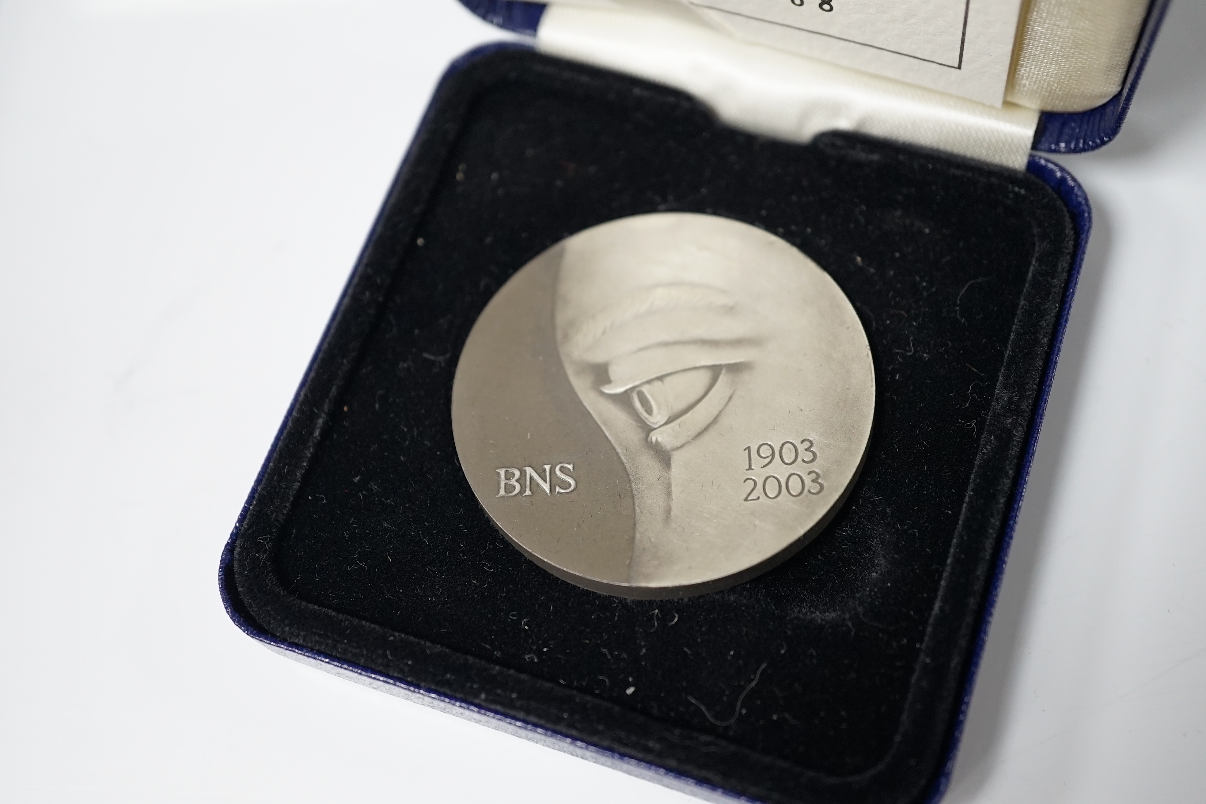 Six large QEII Royal Mint commemorative silver medals